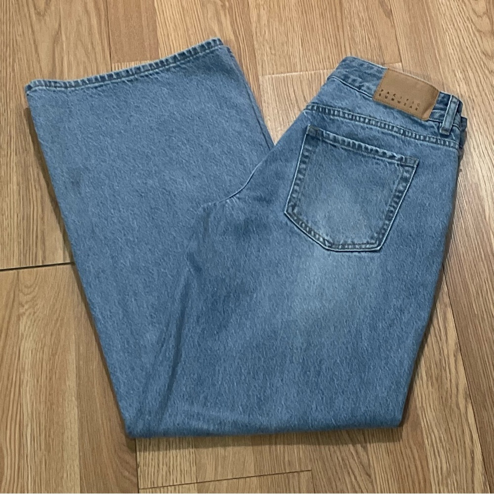 PacSun Women’s 27 (31x31) Casey Low Rise Baggy Jeans Medium Blue Denim